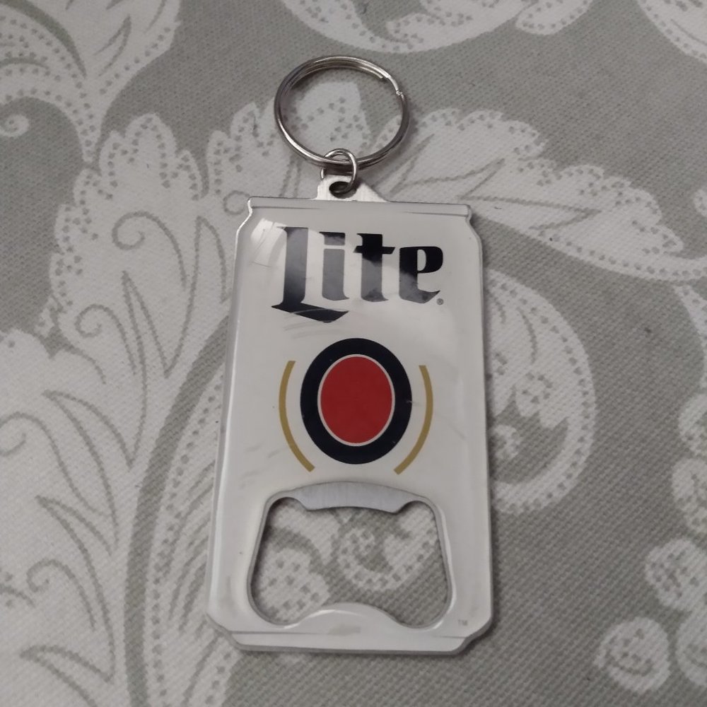 Miller Lite Key Chain/Bottle Opener